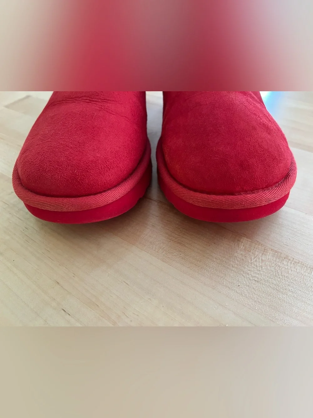UGG Classic Ultra Suede Mini Boots, Sz 7
